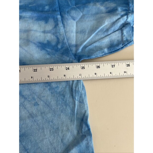 AAA Auto Club Speedway Y2K Tee Blue Tie Dye NASCAR 2XL - Picture 5 of 6